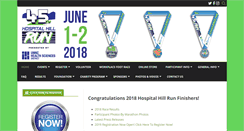 Desktop Screenshot of hospitalhillrun.com